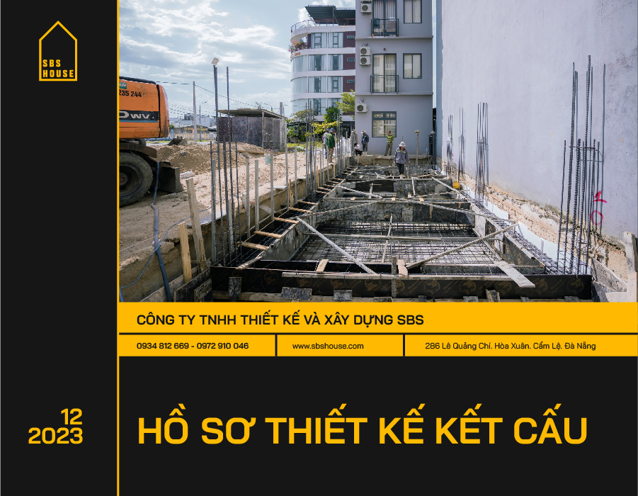Hồ sơ thiết kế kết cấu.